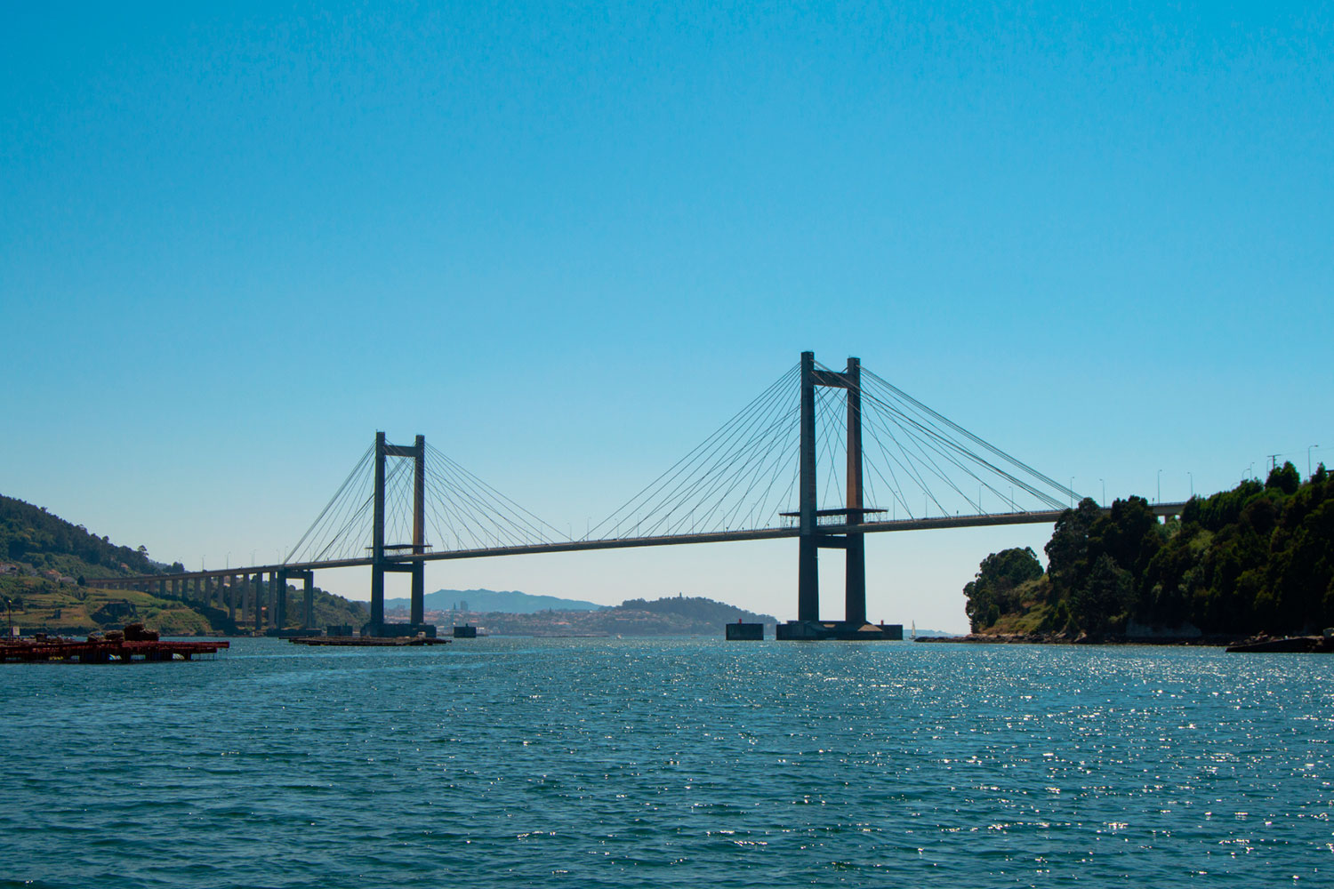 Vistas a las rias baixas de vigo